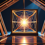 **Prompt 1: The Paradox of Constrained Creativity**
    Abstract concept art, showcasing the paradoxical nature of creativity emerging from constraints. Imagine a vibrant, glowing geometric structure tightly confined within a dark, restrictive box or cage made of light. Within this limited space, the geometric structure twists and expands in unexpected, beautiful ways, emitting sparks and beams of light that symbolize innovation and breakthrough. The contrast highlights how boundaries can force unique growth. Futuristic, high-tech, ethereal lighting, sharp focus, 8K, intricate details, concept art style.
