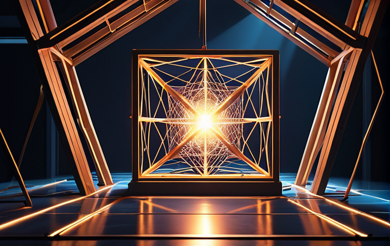 **Prompt 1: The Paradox of Constrained Creativity**
    Abstract concept art, showcasing the paradoxical nature of creativity emerging from constraints. Imagine a vibrant, glowing geometric structure tightly confined within a dark, restrictive box or cage made of light. Within this limited space, the geometric structure twists and expands in unexpected, beautiful ways, emitting sparks and beams of light that symbolize innovation and breakthrough. The contrast highlights how boundaries can force unique growth. Futuristic, high-tech, ethereal lighting, sharp focus, 8K, intricate details, concept art style.